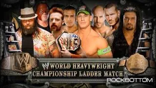 WWE' Money In The Bank 2014: WWE World Heavyweight Championship Ladder Match V3 [HD]