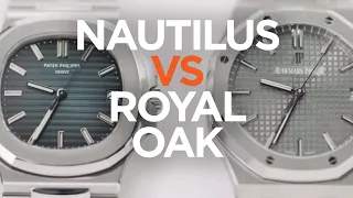 Patek Philippe Nautilus vs Audemars Piguet Royal Oak