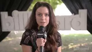 Meg Myers Q&A Backstage @ Lollapalooza 2014