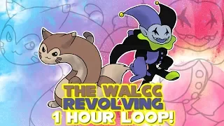 The Walcc Revolving 1 HOUR LOOP (Furret Walk Vs. Jevil WITH LYRICS The Musical)