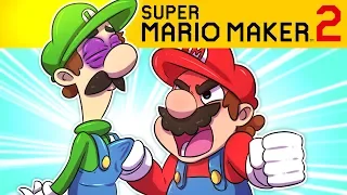 JOGUEI FINALMENTE MARIO MAKER 2 ONLINE!