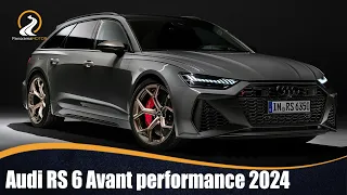 Audi RS 6 Avant performance 2024 | MÁXIMA EXPRESIÓN DE DEPORTIVIDAD Y DINAMISMO CON MUCHO ESPACIO!!!