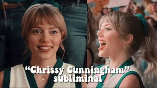 omg are you chrissy cunningham’s twin?