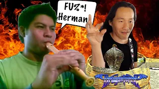 DragonForce Reaction: Insane Flute Cover of Through the Fire and Flames - Herman Li Reacts on Twitch