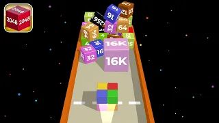 CHAIN CUBE 2048 3D Merge - Reach 16384 | Android Weekly 2048 Games