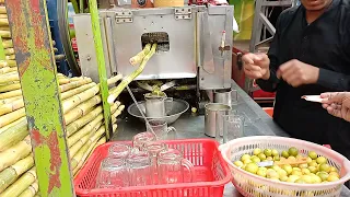 Sugarcane juice || Lahore || Pakistan Street food