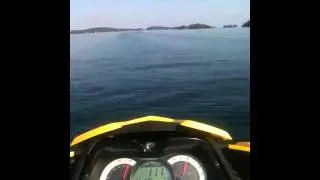 0-100 in 4 seconds on seadoo rxt is 255