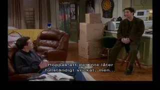 Ross tell Chandler about him and Janice.