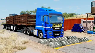 Trucks vs Speed Bumps #18 – BeamNG.Drive (LONG VIDEO)