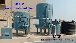 GMT WTP Water Treatment Plant  Operation Training MGF ( Multi Grade Filter + Water Softener )  | GMT