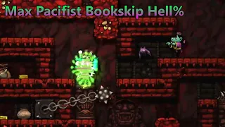 Max Pacifist Bookskip Hell% 6:56.786 [Spelunky HD]