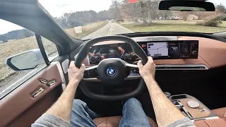 2023 BMW iX M60: POV Drive, Impressions and ASMR