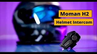 Moman H2 The Best Motorcycle Helmet Intercom 2023