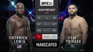 UFC271 Lewis VS Tuivasa