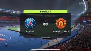 FIFA 22  || PSG  VS  MANCHESTER UNITED || PS4 slim Gameplay