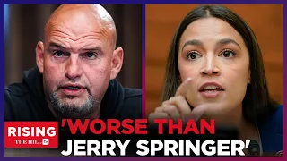 US House: The LATEST Talk Show? Fetterman Says AOC, MTG Barbs WORSE Than Jerry Springer Show