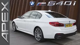 THE NEW BMW 540iA SEDAN - TESTDRIVE (ENGLISH SUBTITLES) (2017)