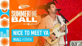 Niall Horan - Nice To Meet Ya (Live at Capital's Summertime Ball 2023) | Capital
