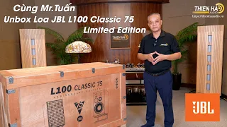 [Phần 1] Cùng Mr.Tuấn Unbox Siêu Phẩm Kỷ Niêm 75 năm Loa JBL L100 Classic 75 Limited Edition