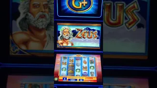 ZEUS slot big win 8,000 on 1st Free Spin Bonus feature