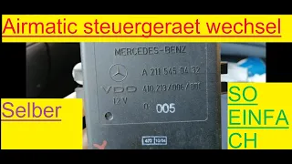 Airmatic steuergerät wechsel