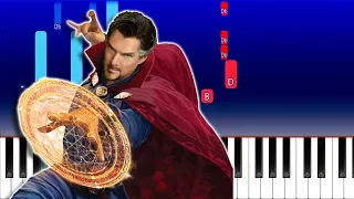 Multiverse of Madness - Doctor Strange (Piano Tutorial)