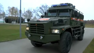 Military Police (Russia) Astais-KAMAZ "Patrol" Armored Vehicle