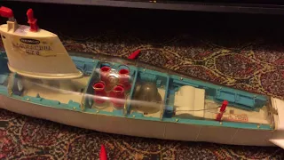 1960s Remco Barracuda 578 Atomic Submarine Battery Operated Toy