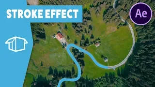 Stroke Effect in After Effects using Mocha Ae - Tutorial