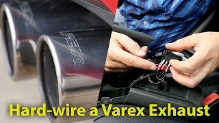 X-Force Varex Exhaust - Hard Wiring The Control Switch