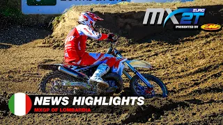 News Highlights | EMX2T Presented by FMF Racing | MXGP of Lombardia 2021 #Motocross