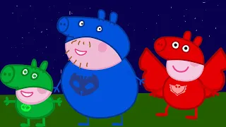 PEPPA PIG PJ MASKS  - WITCH TRANSFORM CATBOY IN A FROG