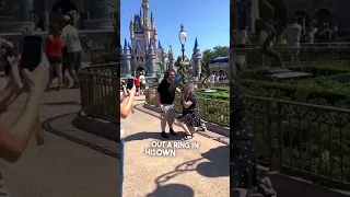 Plot twist proposal at Disney World 😱