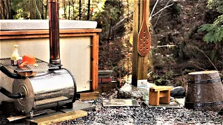 Chofu Wood Fired Stove to Heat My Off-Grid Hot Tub - How Does It Work? P.3