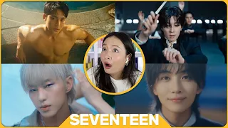 SEVENTEEN (세븐틴) 'MAESTRO’, 'LALALI’, 'Spell’ and '청춘찬가' MV REACTION