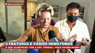 JOICE HASSELMANN PASSA MAL APÓS DEPOIMENTO | BRASIL URGENTE