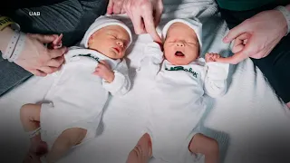 2 sets of twins born to moms with double uterus at same hospital