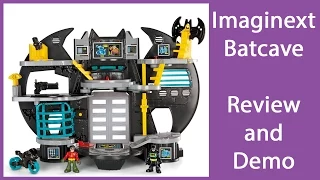 Imaginext Batman Batcave review and demo