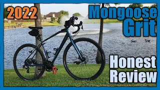 Mongoose Grit trail review from someone new to gravel bikes #mtb #mtblife #road #gravel #shimano