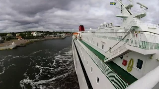 M/S Visby entering fairway to Oskarshamn