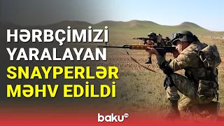 Ermənistanın 2 snayperi məhv edildi