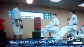 Karate fights add and adhd