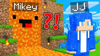 JJ and Mikey LAVA vs WATER Hide and Seek - Maizen Parody Video in Minecraft