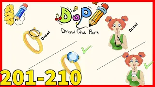 DOP Draw One Part | Level 201 202 203 204 205 206 207 208 209 210 Solution or Walkthrough