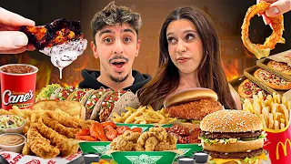 100,000 Calorie Mukbang With Ex-Girlfriend *JUICY*