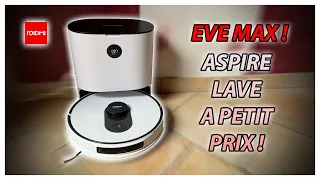 Roidmi EVE MAX le Meilleur aspirateur laveur abordable #aspirateur #aspirateurrobot