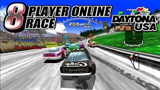 Daytona USA - 8 Player PS3 Online Race (777 Speedway Mirrored)