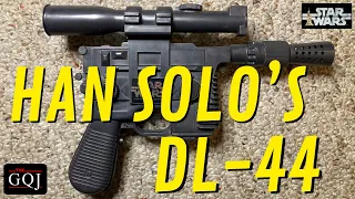 Vintage Kenner Star Wars Laser Pistol - Han Solo DL-44 Rebel Blaster !