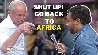 Man Tells Pastor "SHUT UP and GO BACK TO AFRICA!"