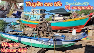 Lắp đặc động cơ thuyền cao tốc composite(Install a boat engine)